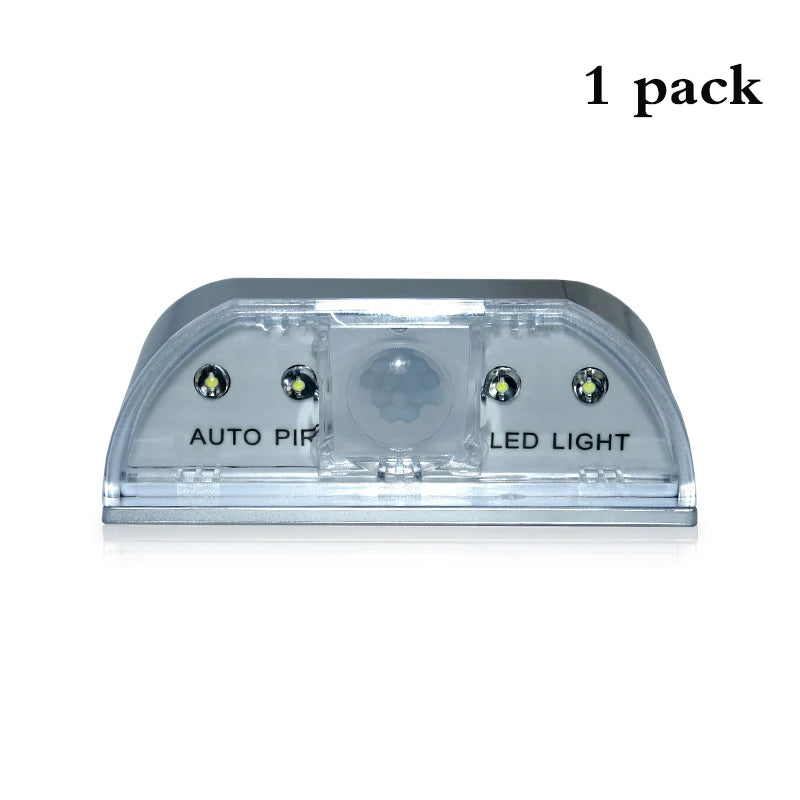 LED Door Lock Cabinet Induction Small Night Light PIR Infrared IR Wireless Door Lock Lamp Auto Motion Sensor Keyhole Light