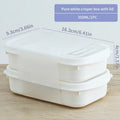 Food Grade Refrigerator Storage Fruit Vegetable Preservation Prepare The Dishes Divided Box Japanese Frozen Meat Packaging Box