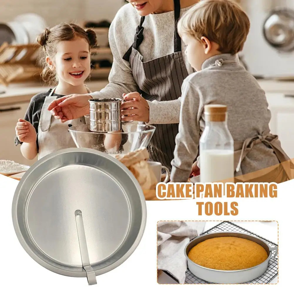 DIY Round Cake Baking Mold Cake Pan Tray Durable Nonstick Kitchen Home Bakery Bakeware Tool for Daily Baking & DIY Cake Making