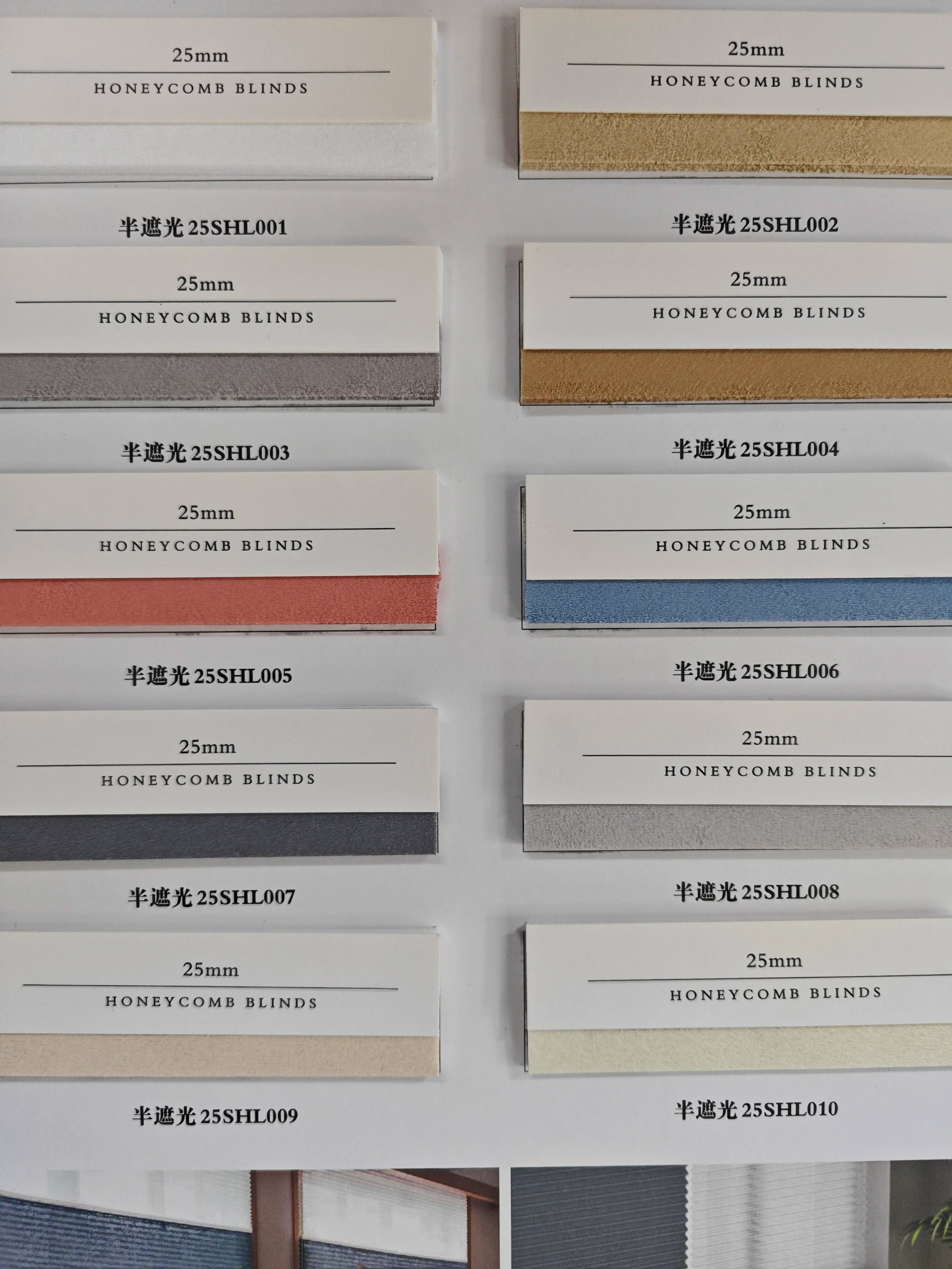 2025 New Design Noise Reduction Anti-UV Thermal Insulated Easy To Install No Drill Honeycomb Blinds For Bedroom
