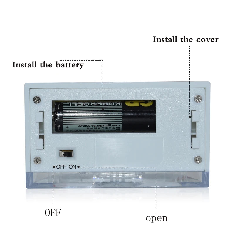 LED Door Lock Cabinet Induction Small Night Light PIR Infrared IR Wireless Door Lock Lamp Auto Motion Sensor Keyhole Light